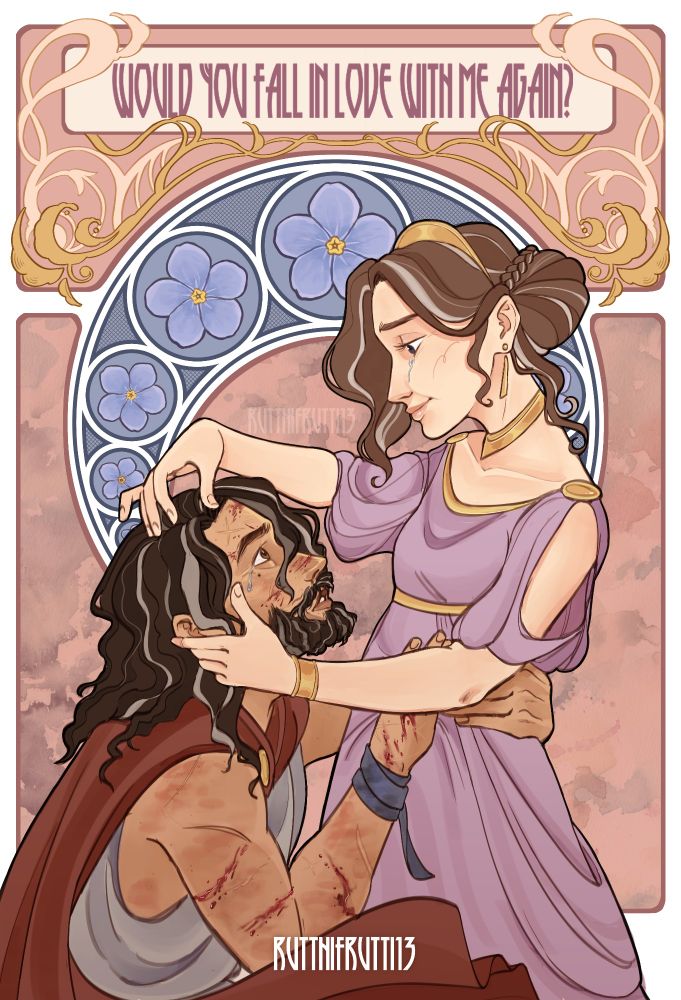 Odysseus and Penelope from Epic The Musical 