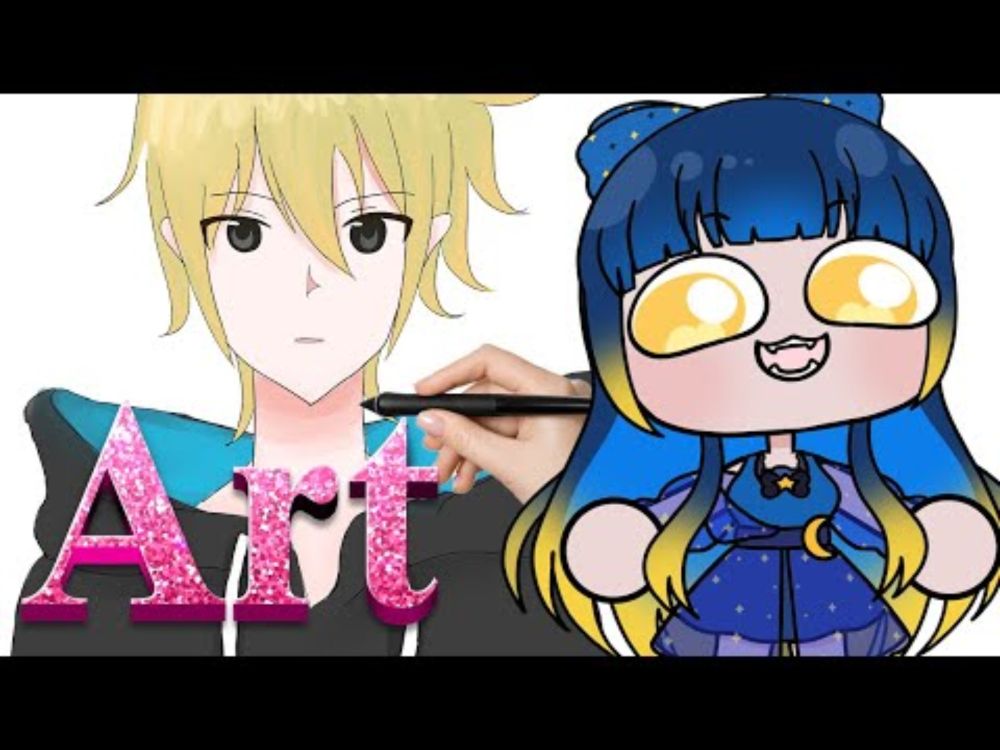 Practicing on CHAT YOUTUBE | Art Stream【VTuber】