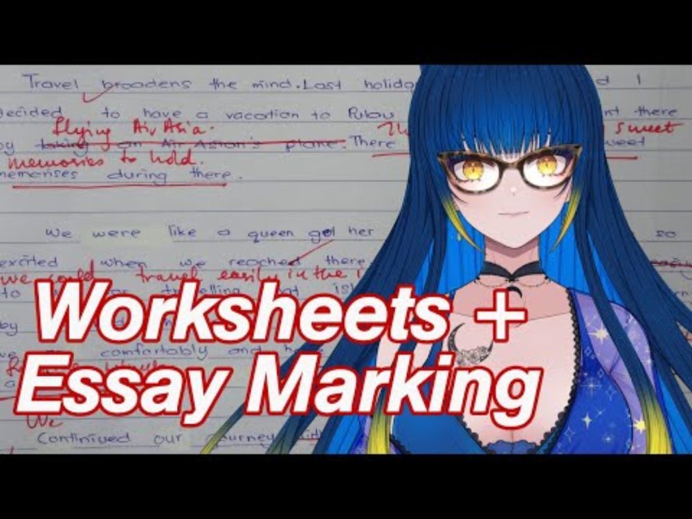 Chill Marking Time | Work Stream【VTuber】