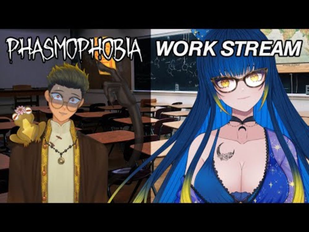 Making Da Lessons |  Work Stream + Phasmophobia w/ Aubufo【VTuber 】