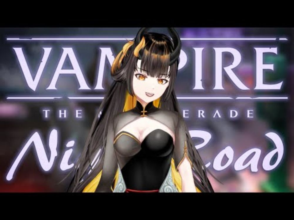 Vampires + Reading | VTM: Night Road【VTuber】