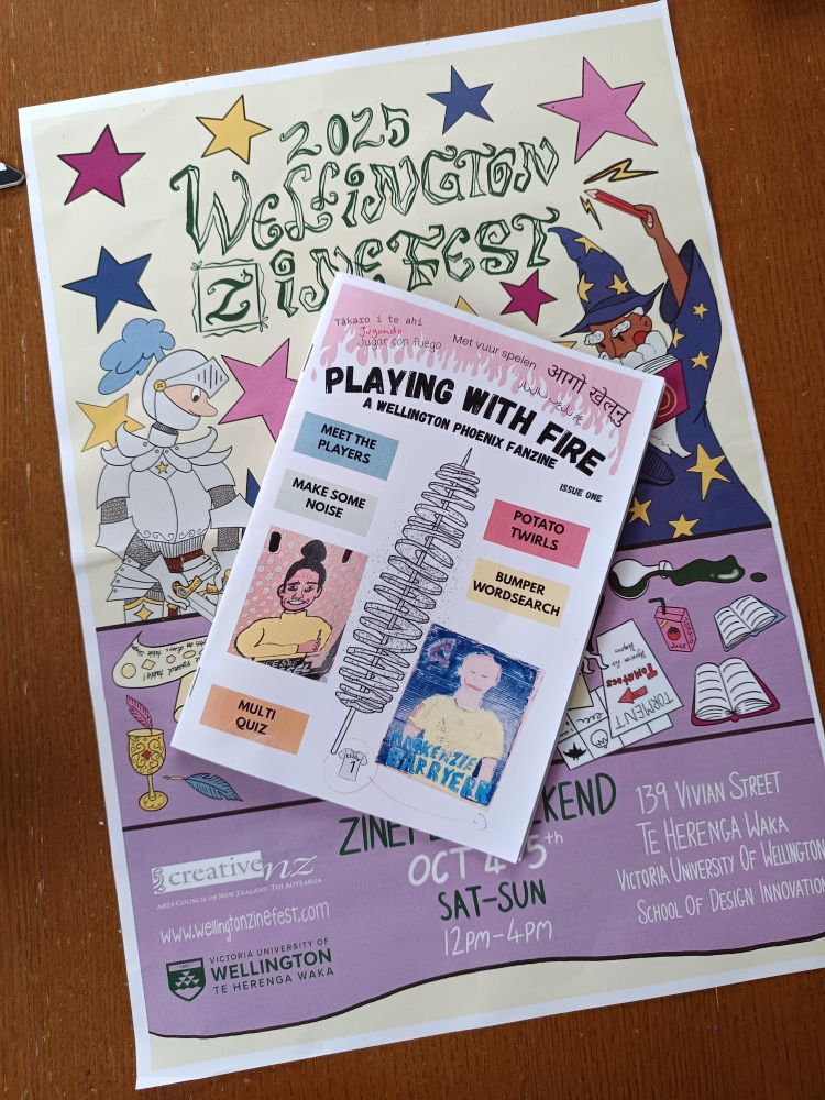 Our fanzine cover... Still a work in progress.