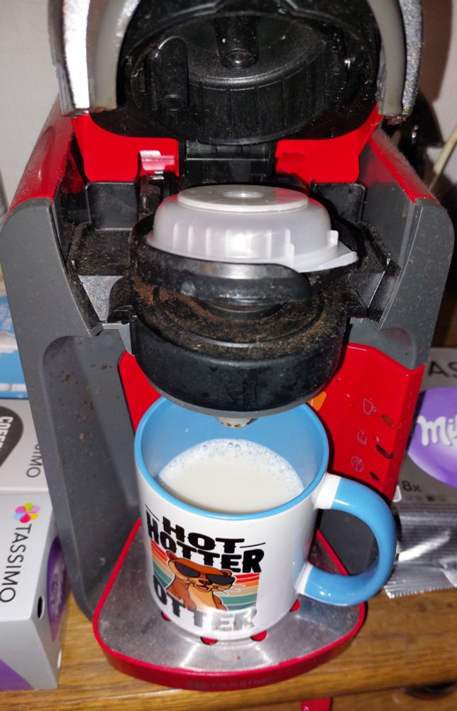 First part, the flavor of coffee. No, it isn't just milk... But it is good stuff. : 3