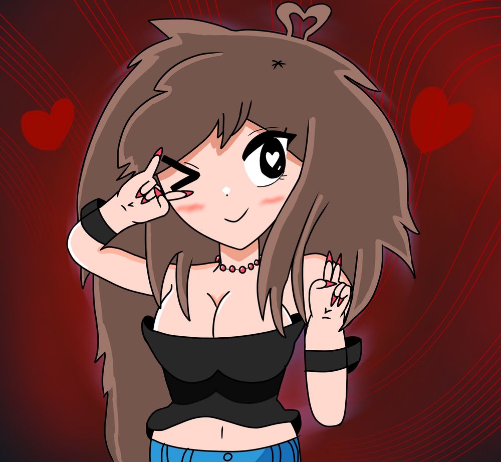 Hannah’s OC, slaying the looks.