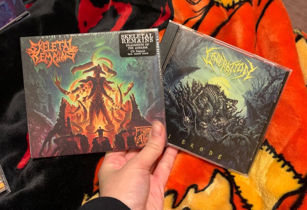 Skeletal Remains - Fragments of the Ageless 
Laceration - I Erode 