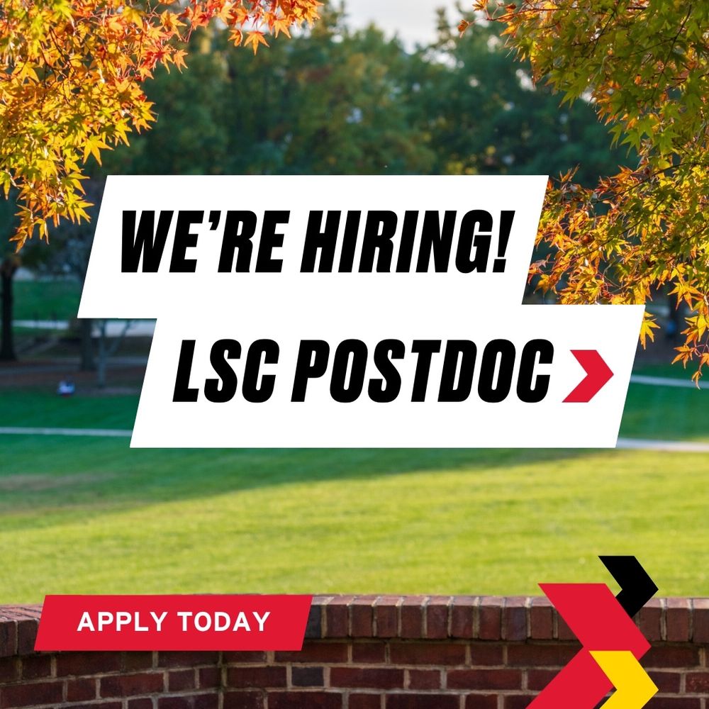 "We're Hiring! LSC Postdoc. Apply Today."