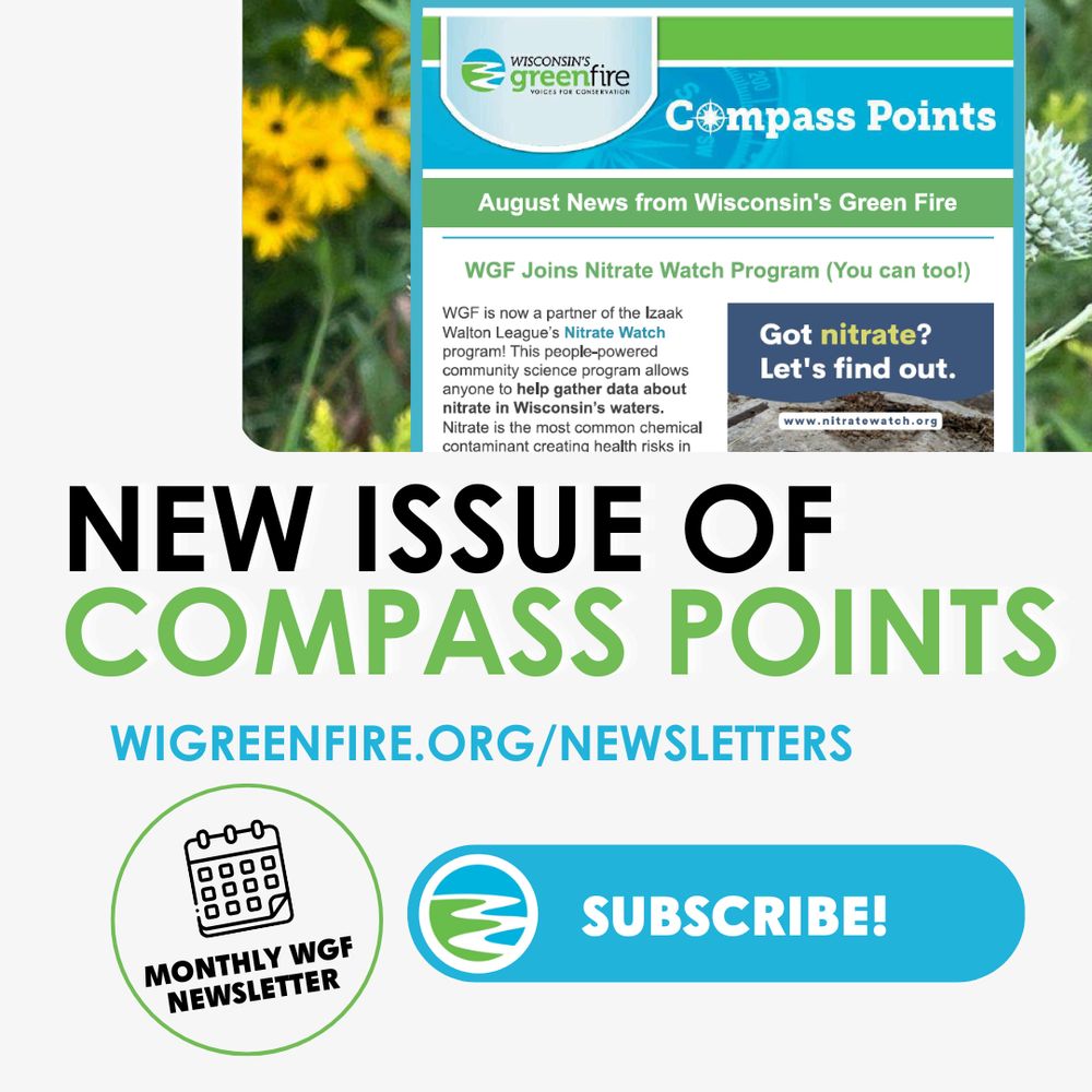 August 2025 issue of Compass Points, WGF's monthly newsletter