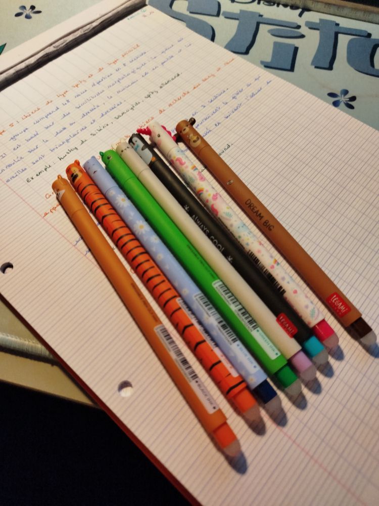 My collection of animal themed gel pens