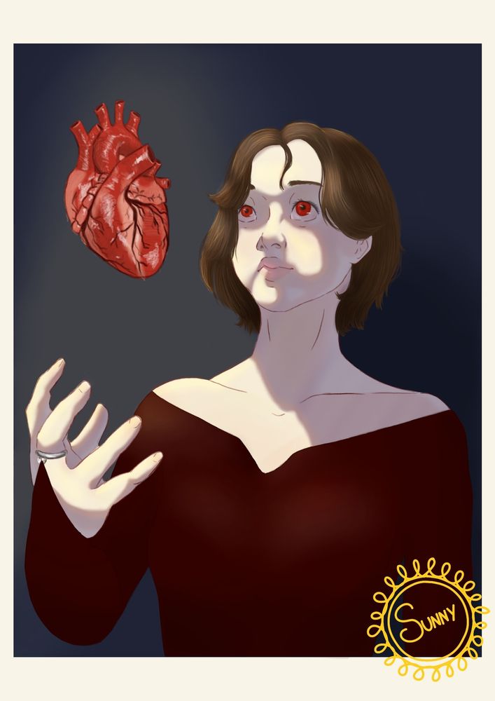 Barcelona holding a heart