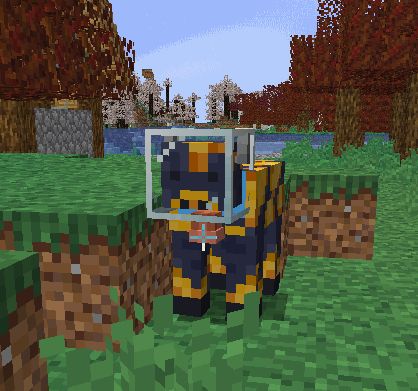A Special Moon Cow! Rarely found in Minecraft Askew!