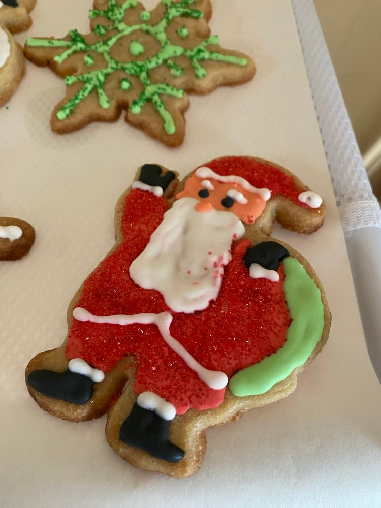 cookie santa