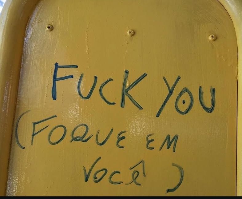 Mensagem de ano novo. 