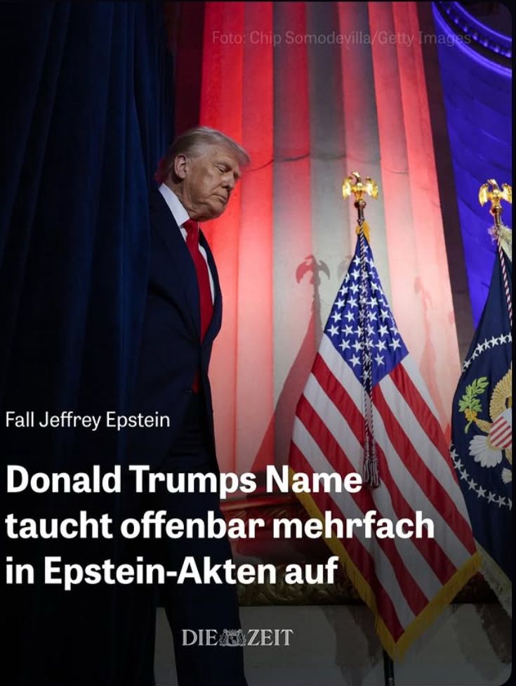 Foto: Chip Somodevilla/Getty Imag
Fall Jeffrey Epstein
Donald Trumps Name taucht offenbar mehrfach in Epstein-Akten auf
******
DIE ZEIT