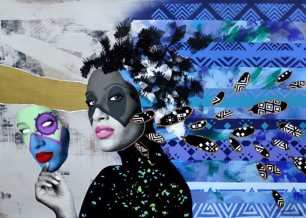 Title: Lani DCM

Artist: STATIC

Medium: Emulsion, screen print and spray paint on 300gsm fine art paper, embellished with black glitter, signed and numbered by the artist

Edition: Hand Painted Multiple (HPM) | Limited to 8 | #2/8

Year: 2018

Size: 70.0cm x 100.0cm

Good To Know: Never framed, stored flat in humidity controlled art storage facility, condition report available upon request

Price: SGD $1,100; excludes international shipping and applicable import duties / charges.

Please contact our gallery to obtain a shipping quote. Delivery within Singapore is free. 