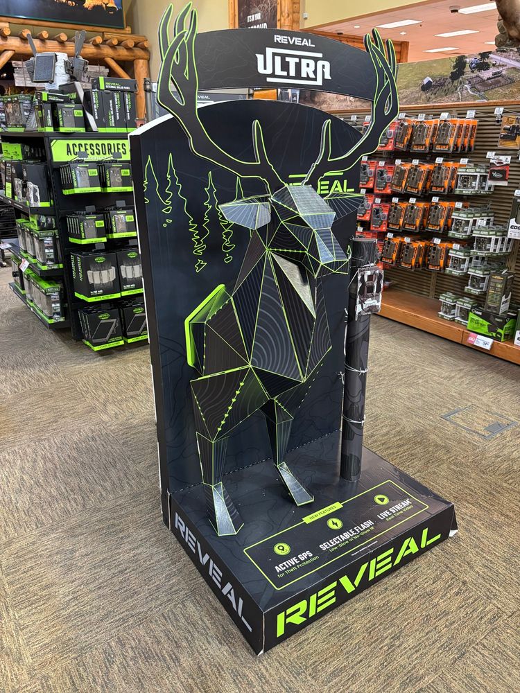 cyber deer at cabela’s 