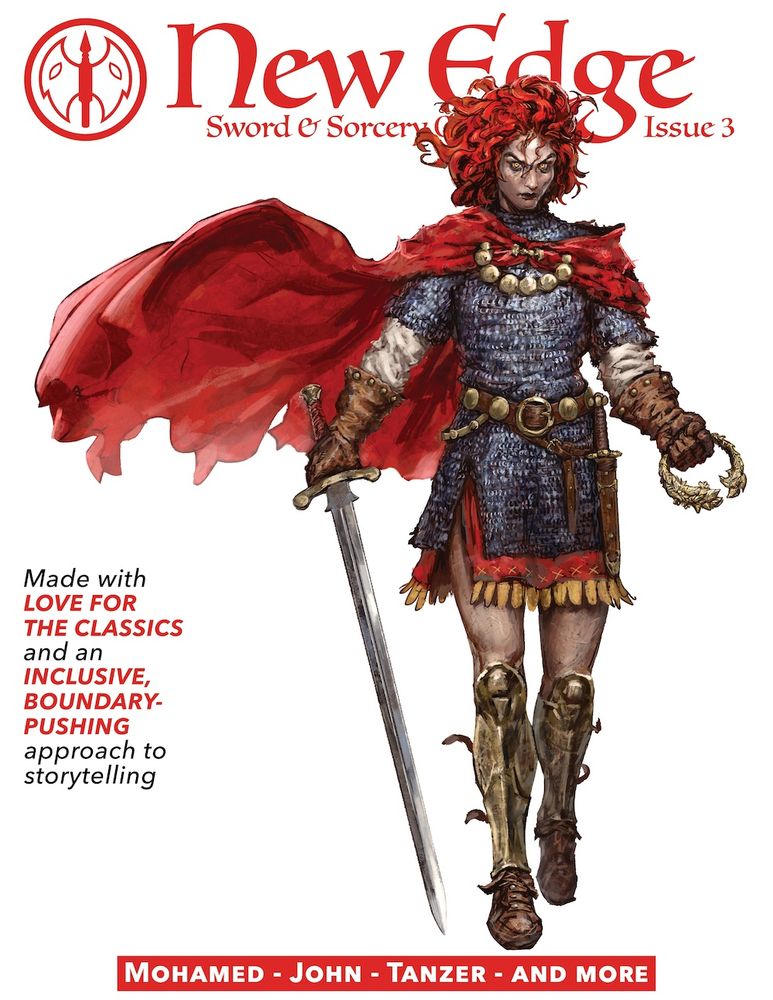 Cover art done for The New Edge Sword & Sorcery Magazine