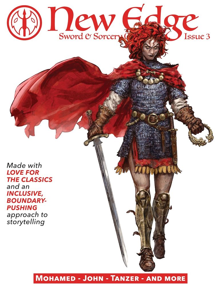 Cover art done for New Edge Sword & Sorcery issue 3