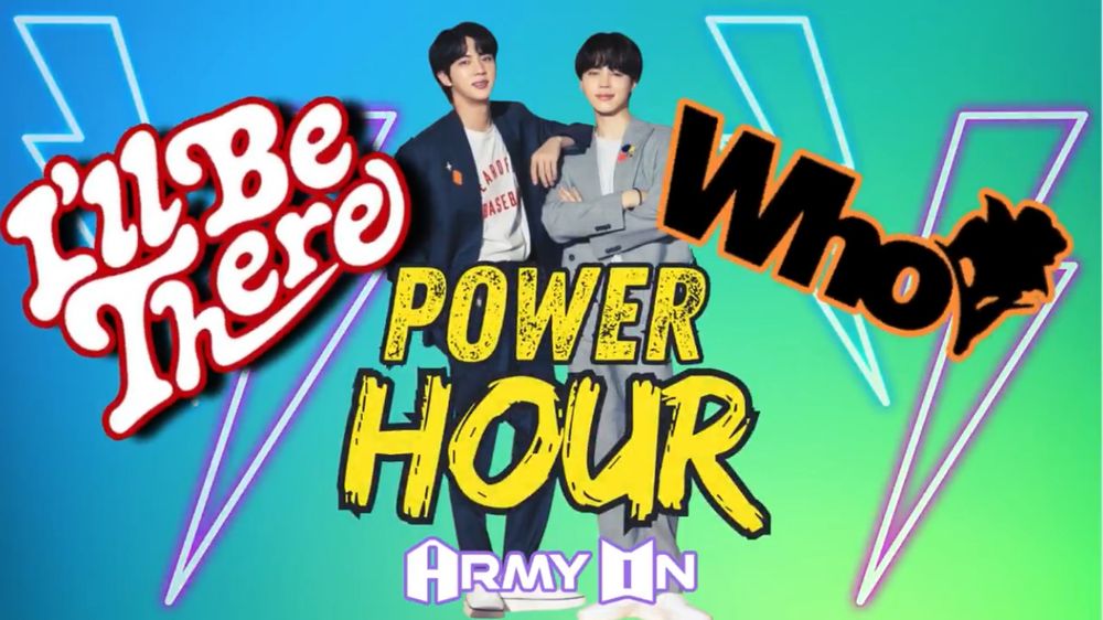 ARMY ON Power Hour for Jin & Jimin