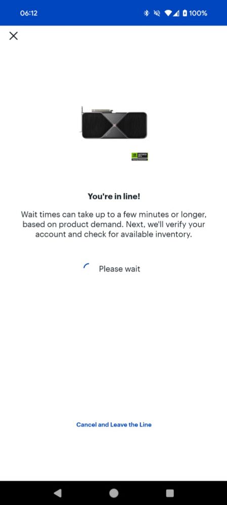 You are in line (best but)