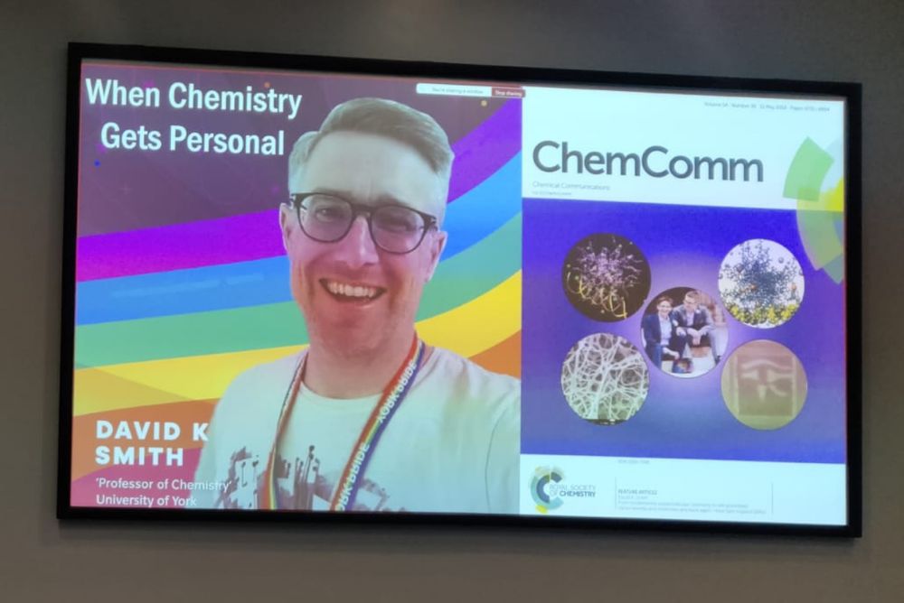 Title of talk: When Chemistry gets personal.