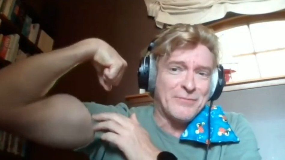 rhys and his natural biceps