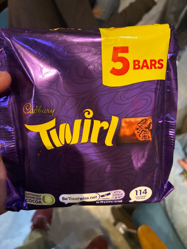 Twirl bar 5 pack