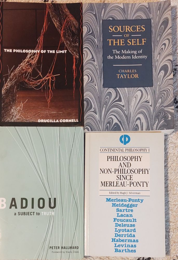 Four philosophy books