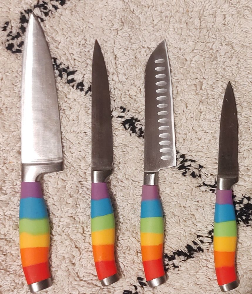 Rainbow knives