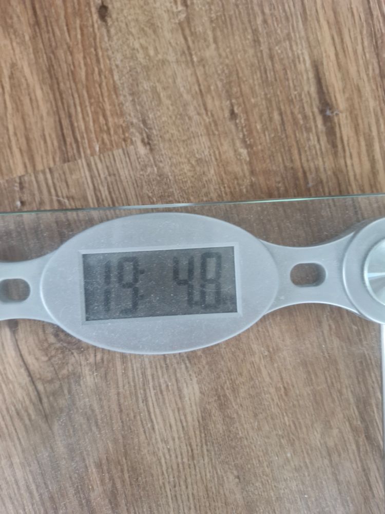 19 st, 4.8 lbs... AKA 271 lbs.