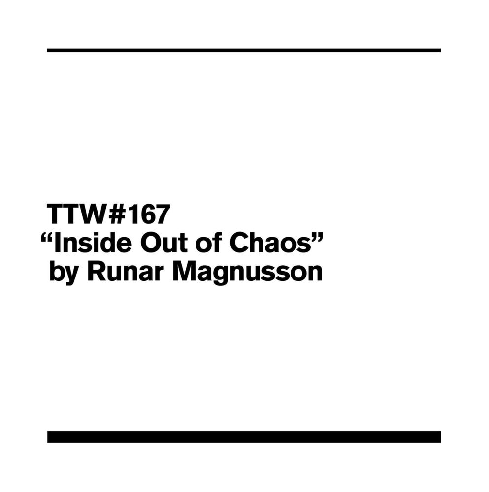TTW#167 "Inside Out of Chaos" by Runar Magnusson. The third part of Magnusson's 'three sisters of sorrow' trilogy.  