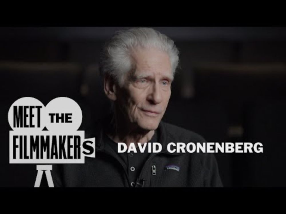 A Clip from David Cronenberg's Meet the Filmmaker Interview on the Criterion Channel