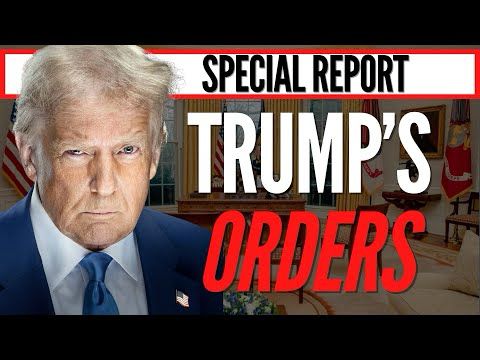 🚨SPECIAL REPORT🚨 The Executive Orders That Will Change America in 2025 AND What Trump Left Out