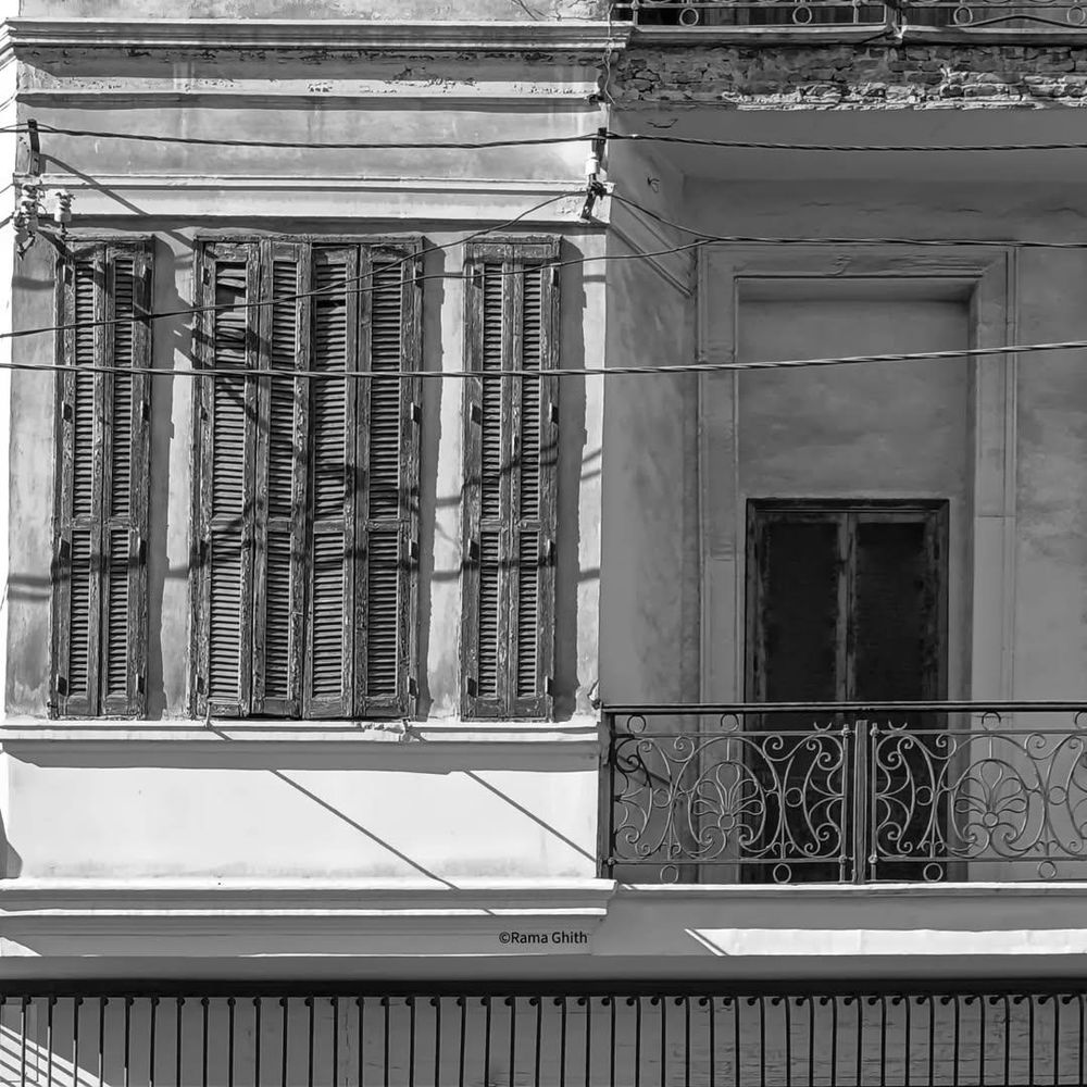 heritage
closed window
mobile photography
black and white