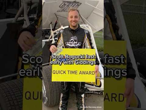 Scott Bogucki was fast outta the gate last weekend in the Giddings Motorsports 78.