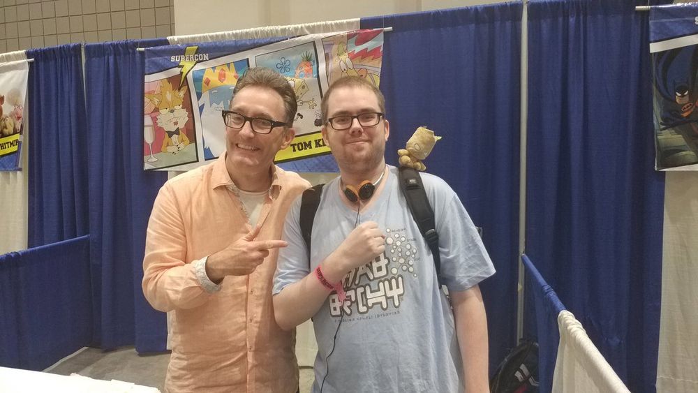 Me with Tom mothafuckin' Kenny at GalaxyCon.
