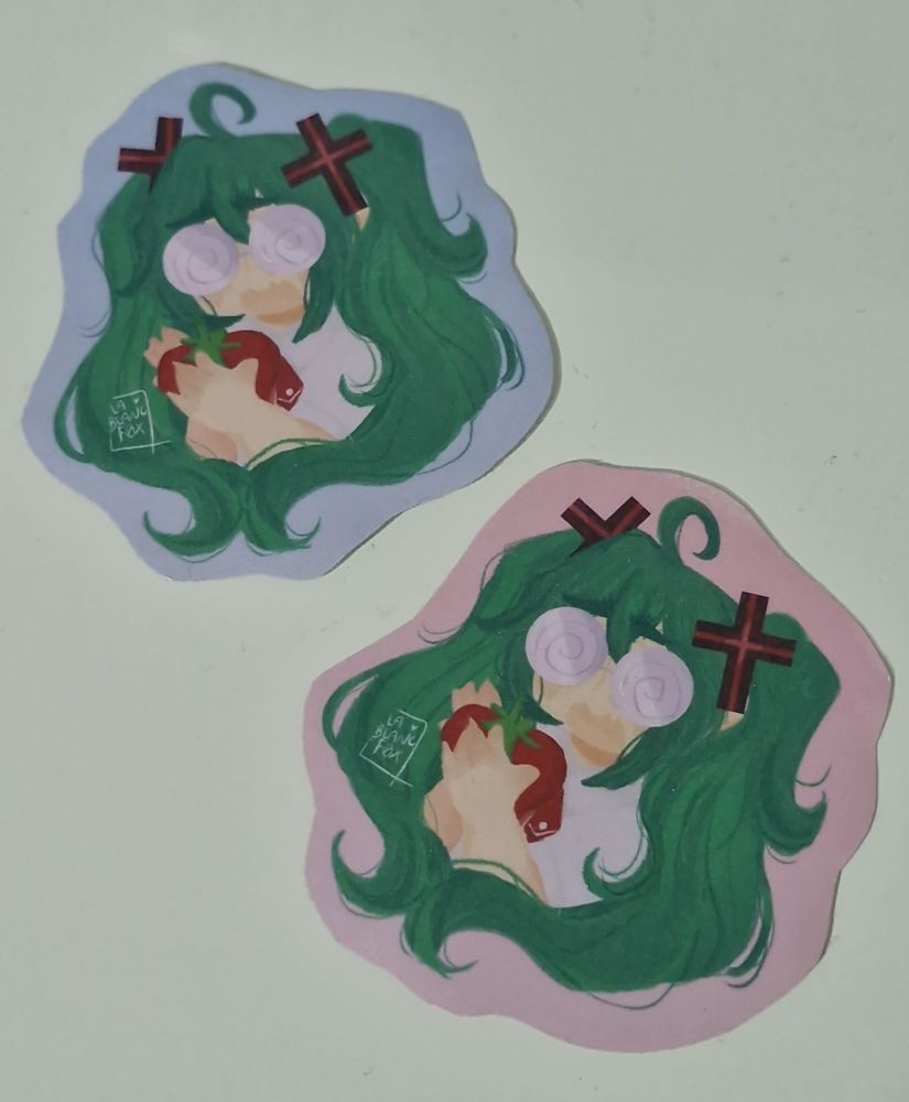 dois adesivos da miku fujoshi