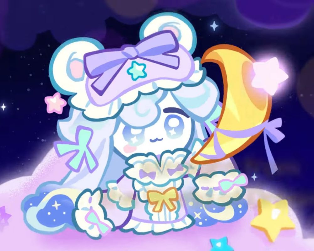 Milky Way cookie in pjs