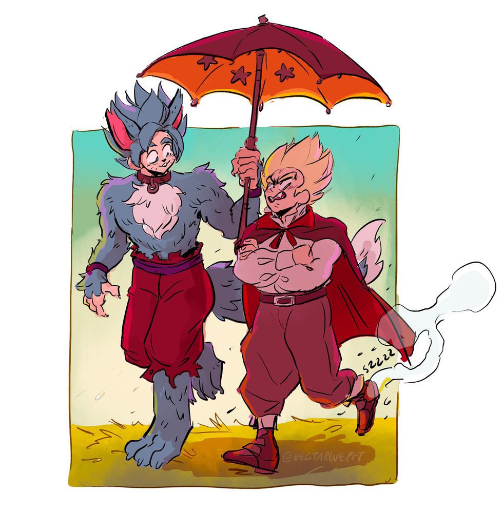 dbfz lobby costumes halloween goku & vegeta