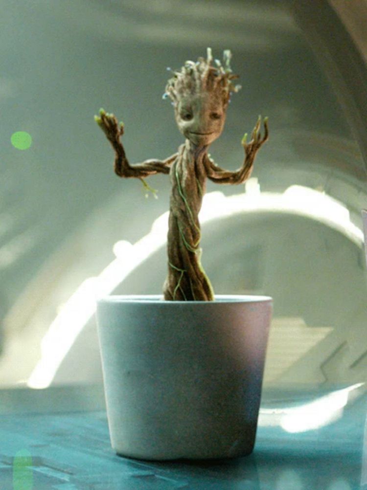 Happy Groot GIF