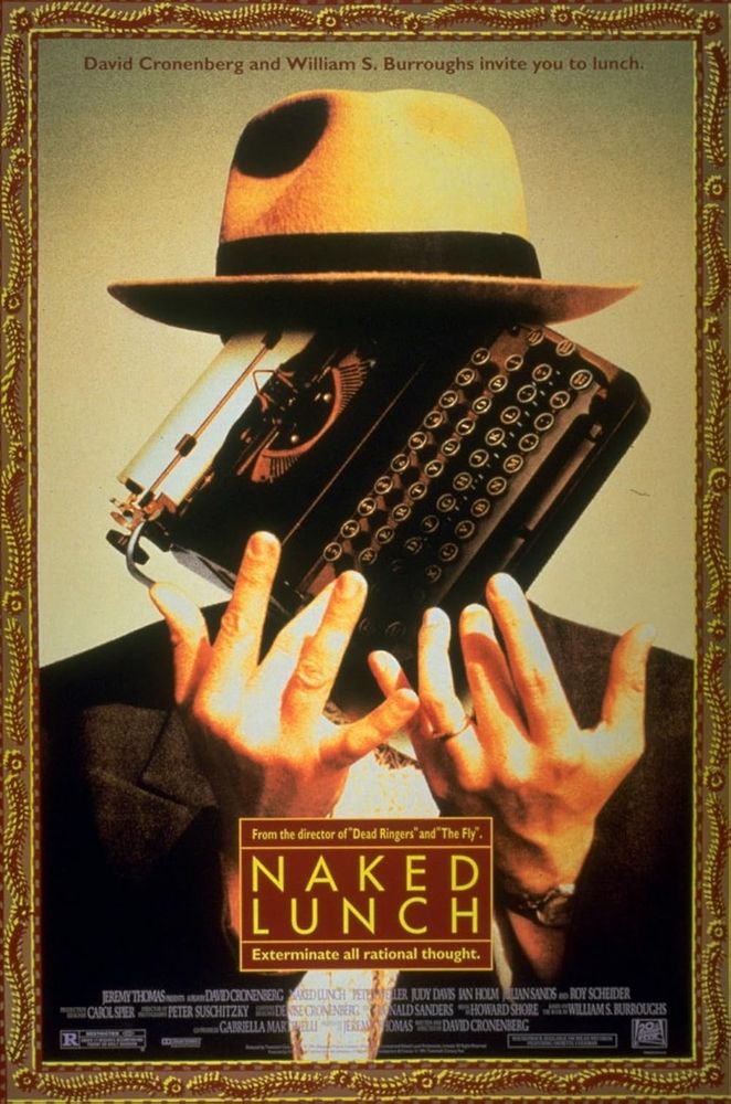 Poster for Naked Lunch (1991)