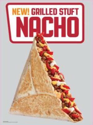 taco bell’s “grilled stuft nacho”