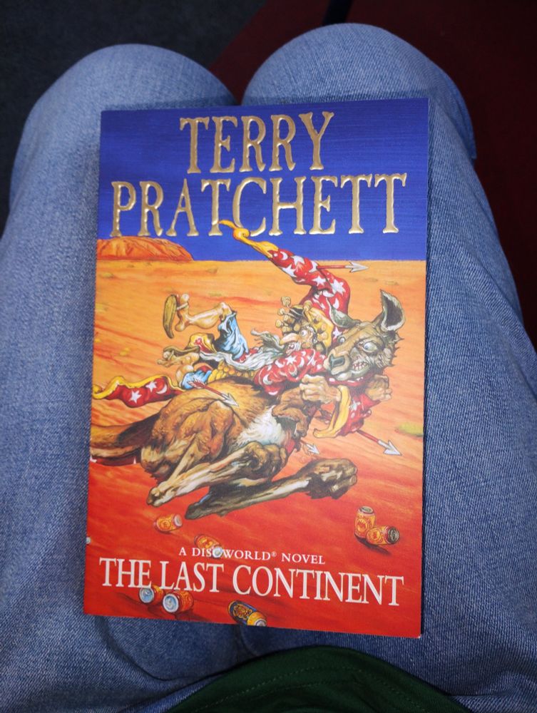 Cover of The Last Continent book written by Terry Pratchett. 