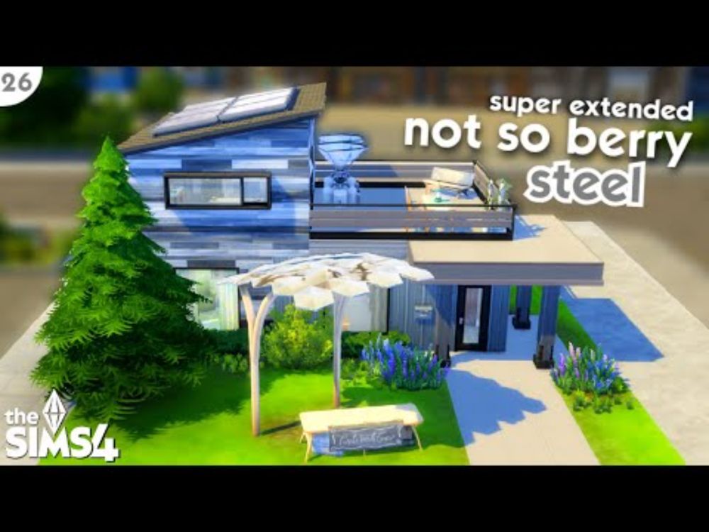 HOME TOUR - Not So Berry House: #26 STEEL 🔪| The Sims 4