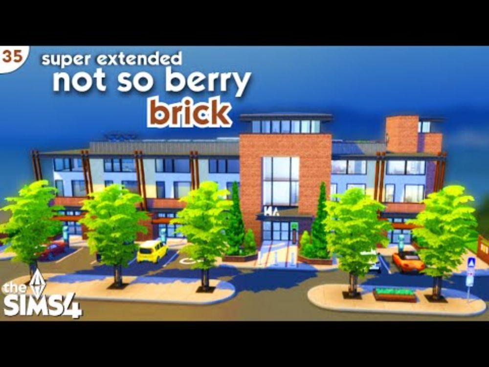 HOME TOUR - Not So Berry Residential Rentals: #35 BRICK🧱 | The Sims 4