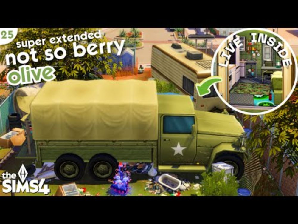 HOME TOUR - Not So Berry House: #25 OLIVE🧩| The Sims 4