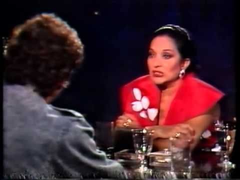 Lola Flores y Jesus Quintero hablando sobre las drogas