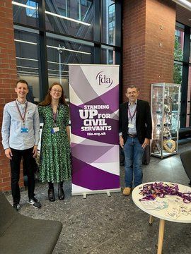 ARC reps hosting an event at HMRC's Greater Manchester hub