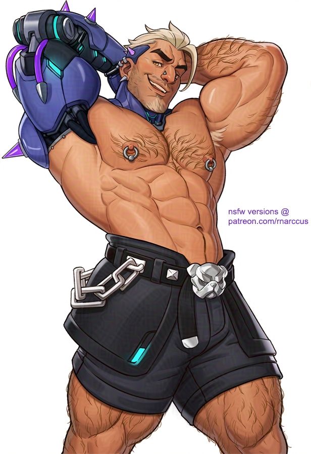 digital illustration of hazard from overwatch 2