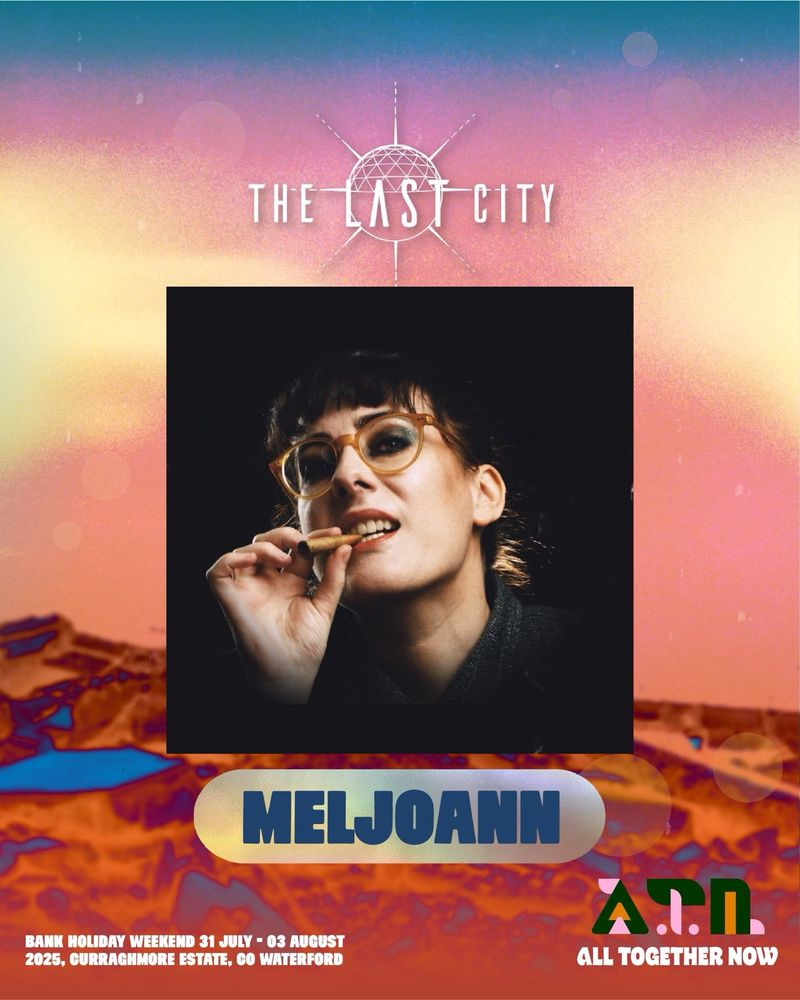 Flyer for The Last City stage, a photo of me smoking a cigar in a COOL way
