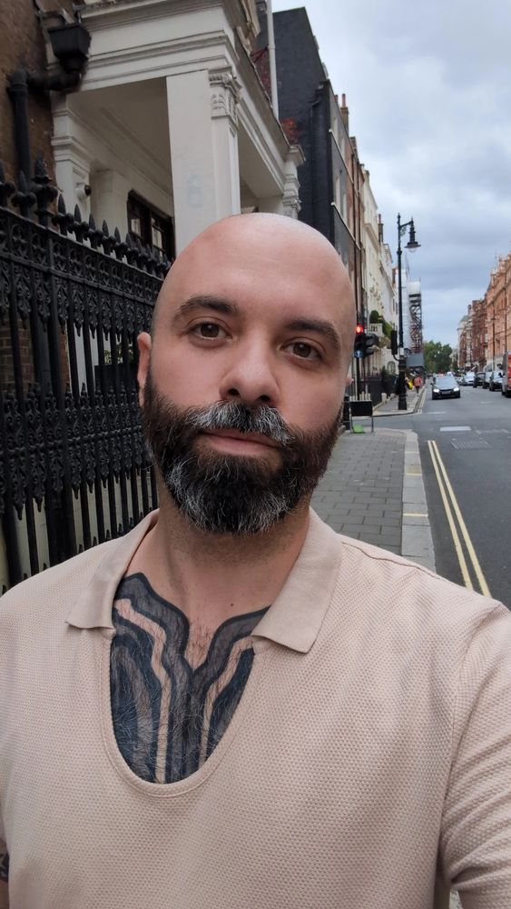 Photo de moi dans les rues de Londres 